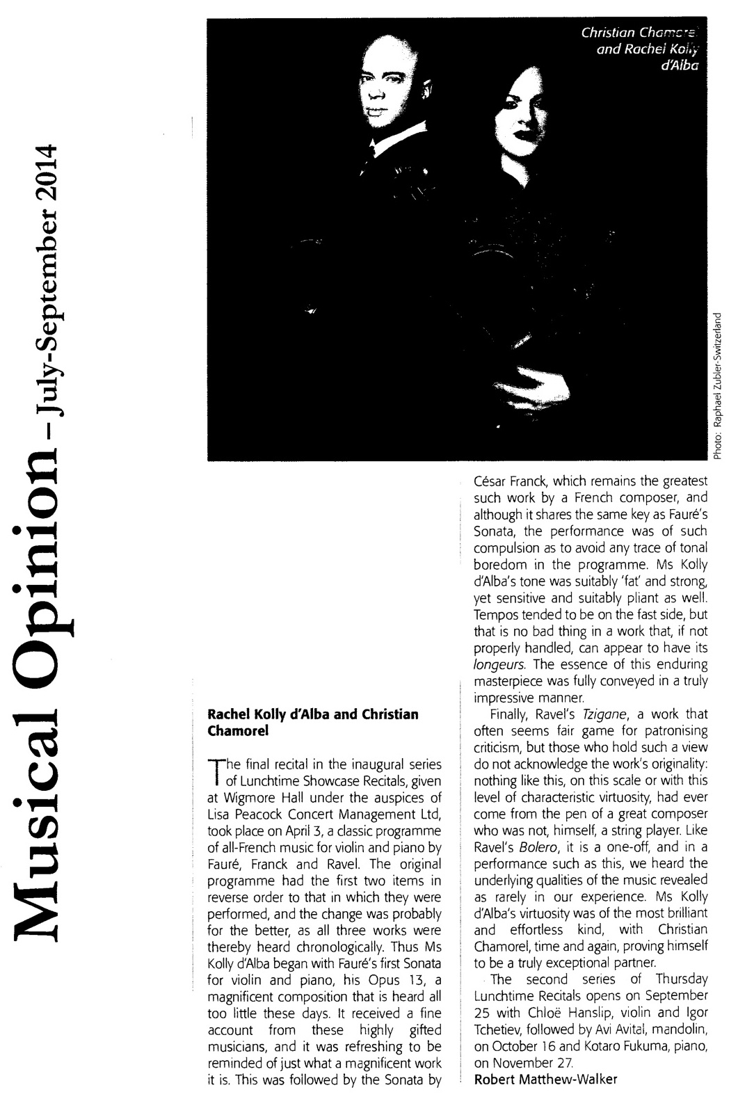 article wigmore